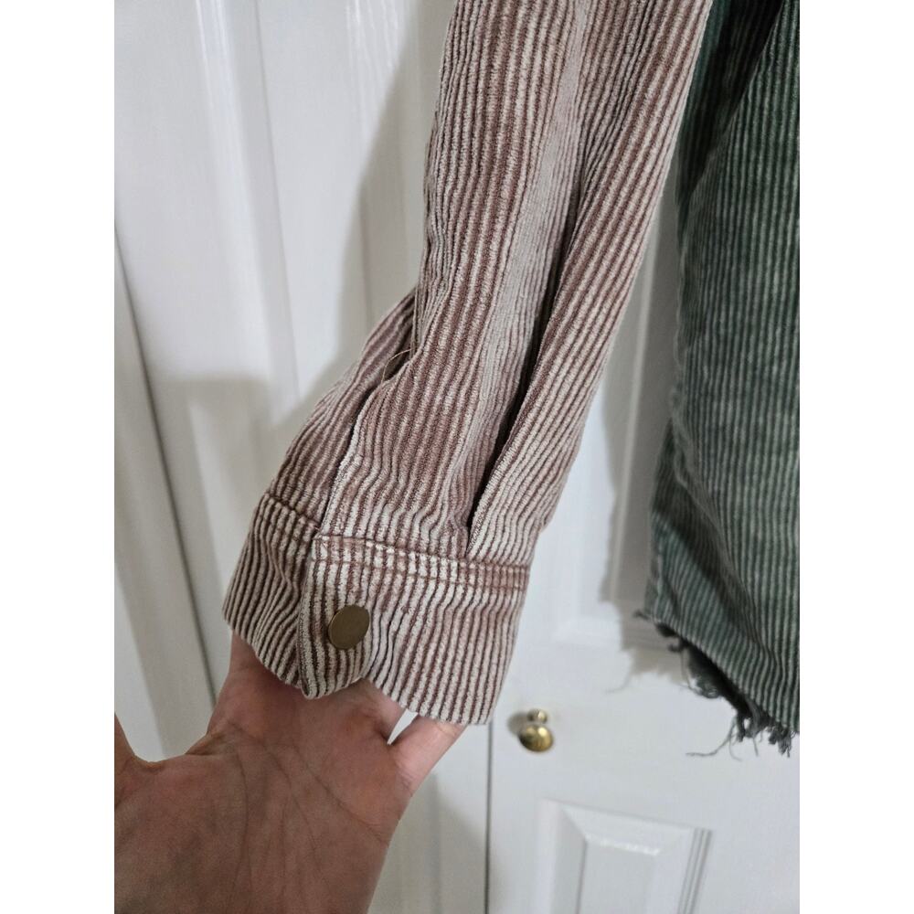 Unknown brand xl women's corduroy hooded shacket - Picture 3 of 9